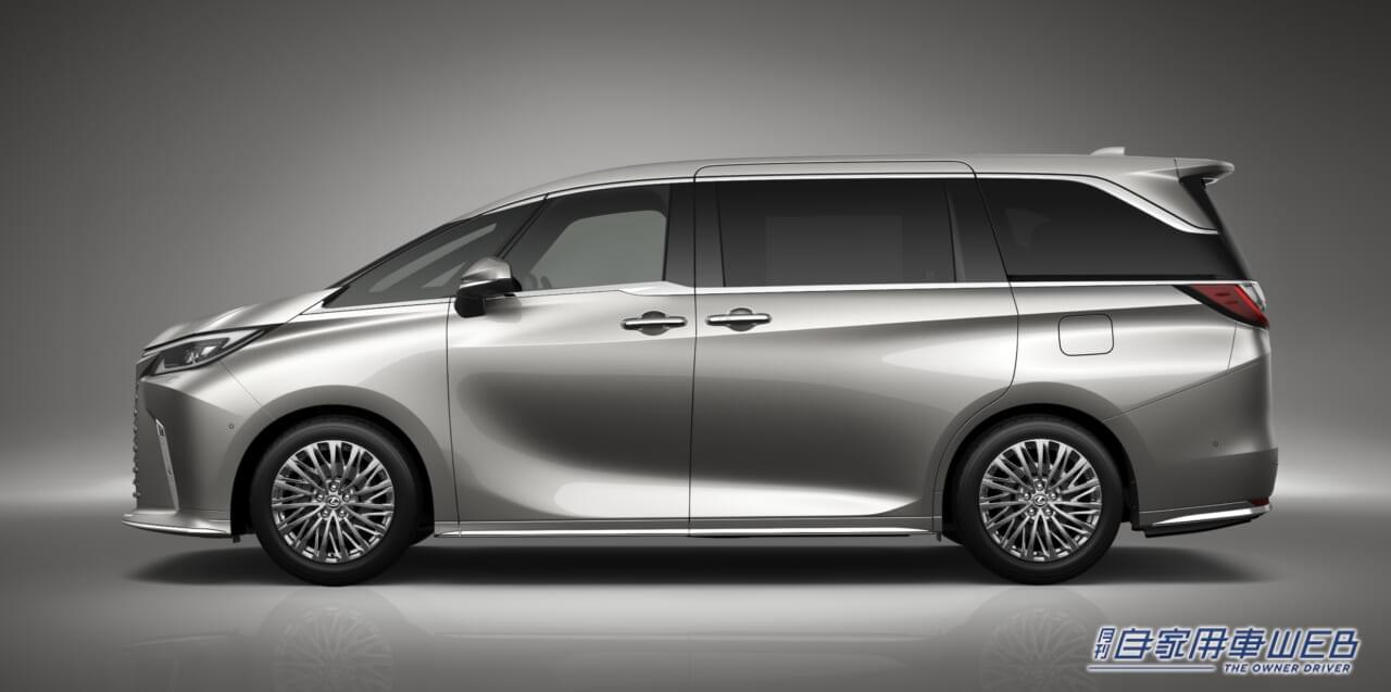 |新型レクサスLM、国内仕様を発表。導入グレードは「LM 500h」で、価格は2000万円に設定