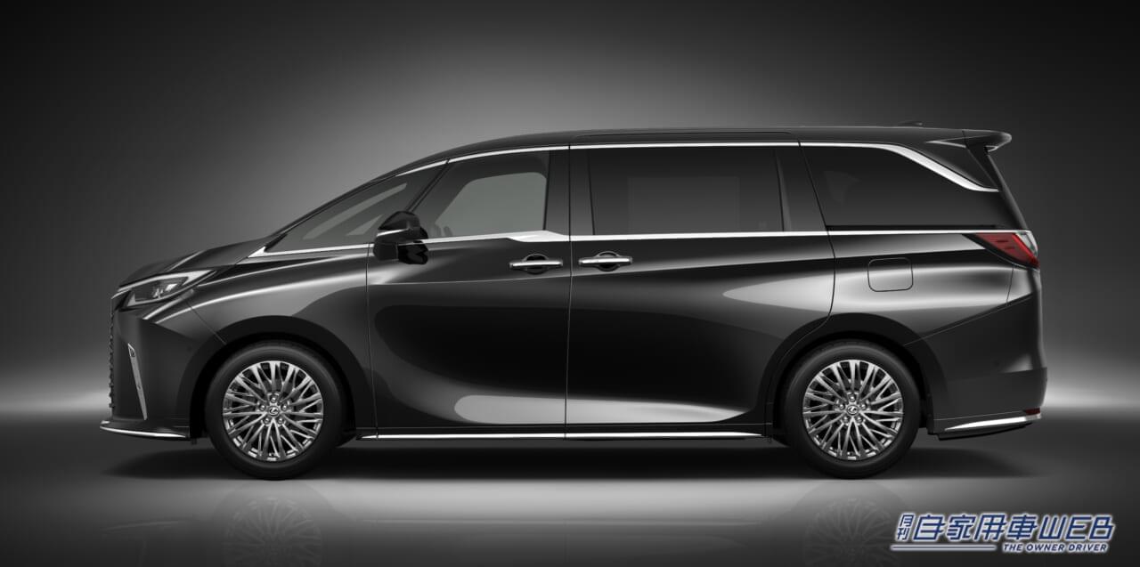 |新型レクサスLM、国内仕様を発表。導入グレードは「LM 500h」で、価格は2000万円に設定