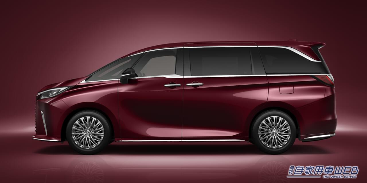 |新型レクサスLM、国内仕様を発表。導入グレードは「LM 500h」で、価格は2000万円に設定