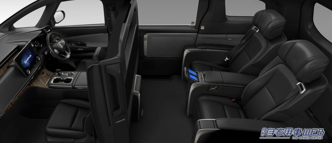 |新型レクサスLM、国内仕様を発表。導入グレードは「LM 500h」で、価格は2000万円に設定