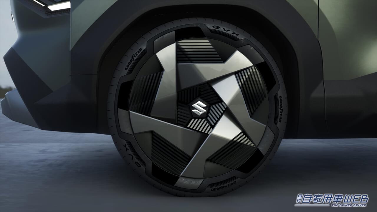 |スズキ、EV世界戦略車第一弾モデル「eVX」をJAPAN MOBILITY SHOW 2023に展示【ジャパンモビリティショー2023出展モデル紹介】