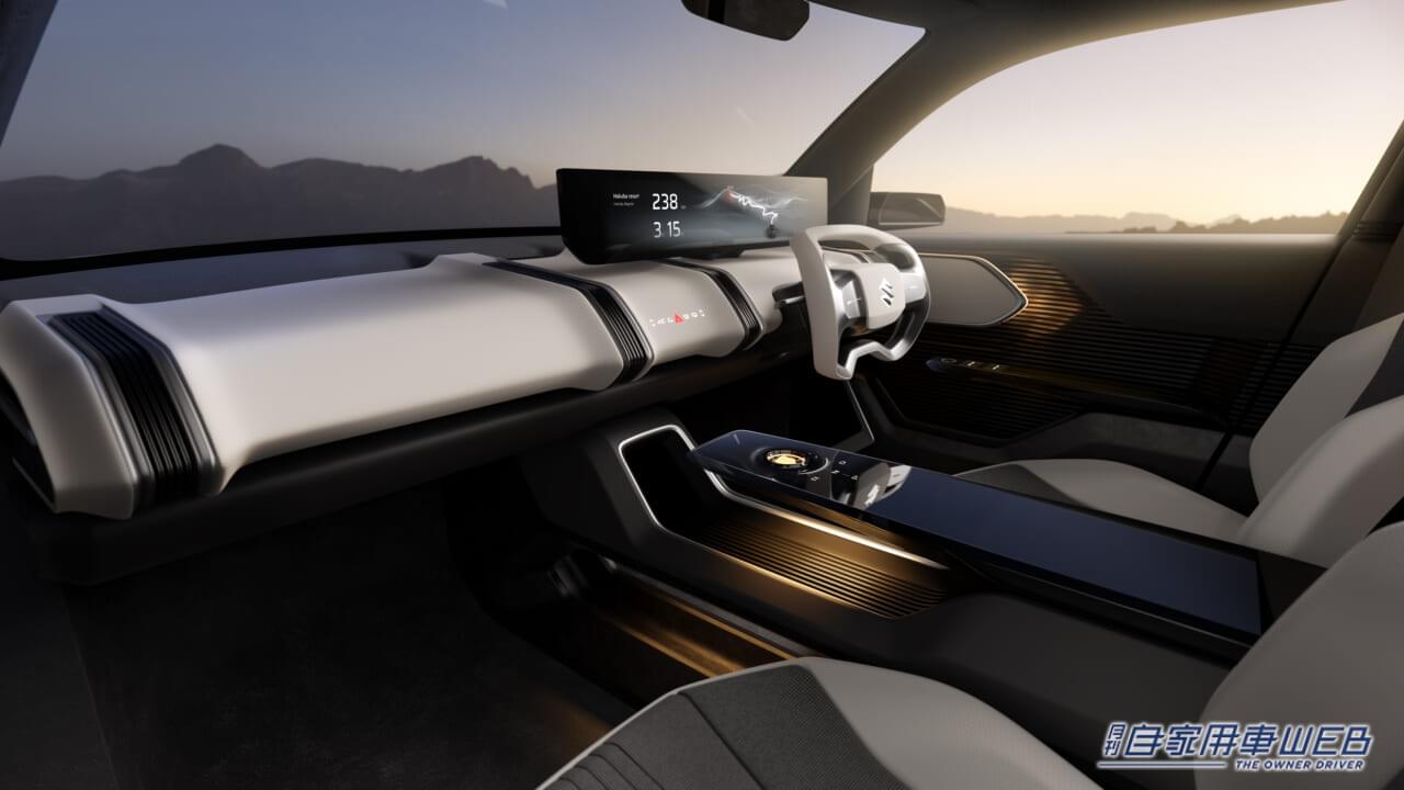 |スズキ、EV世界戦略車第一弾モデル「eVX」をJAPAN MOBILITY SHOW 2023に展示【ジャパンモビリティショー2023出展モデル紹介】