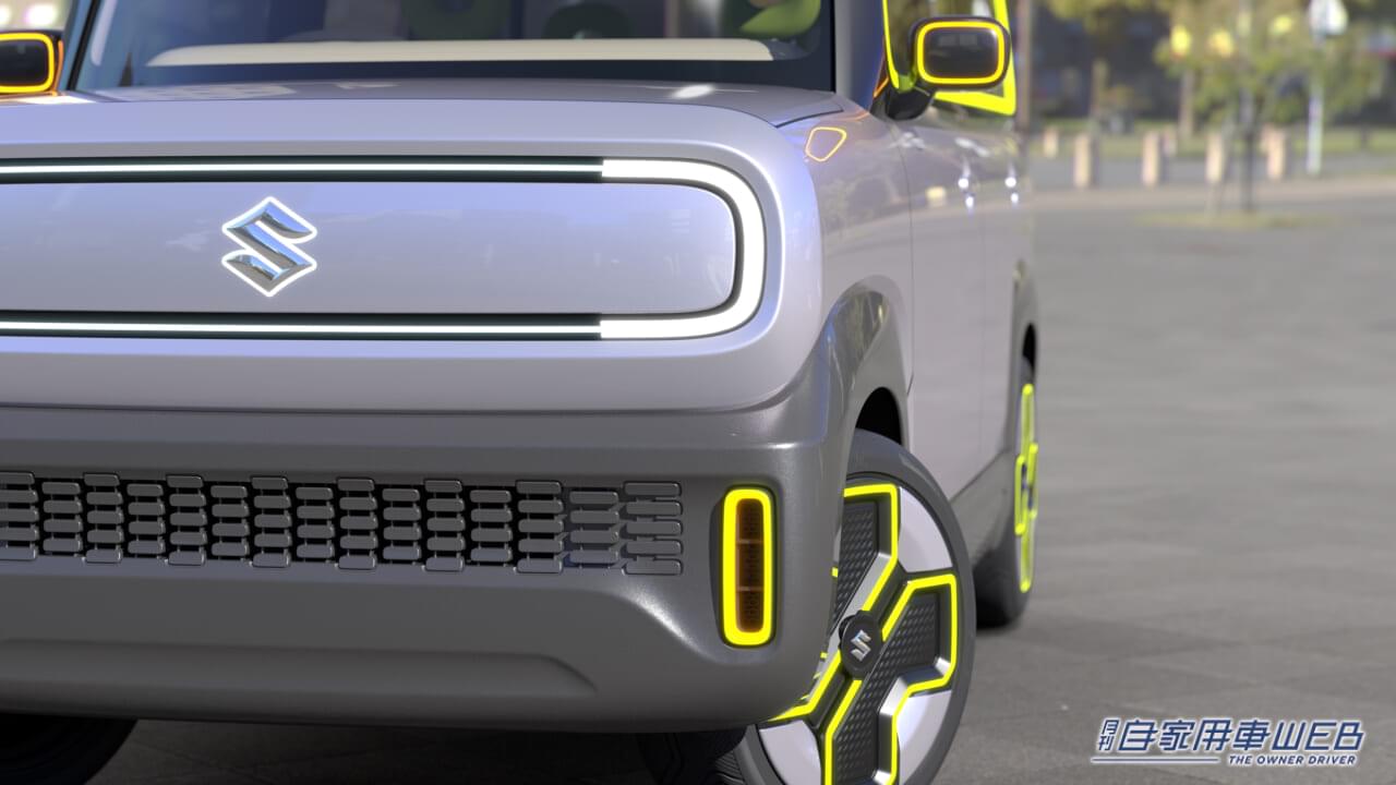 |スズキ、EV世界戦略車第一弾モデル「eVX」をJAPAN MOBILITY SHOW 2023に展示【ジャパンモビリティショー2023出展モデル紹介】