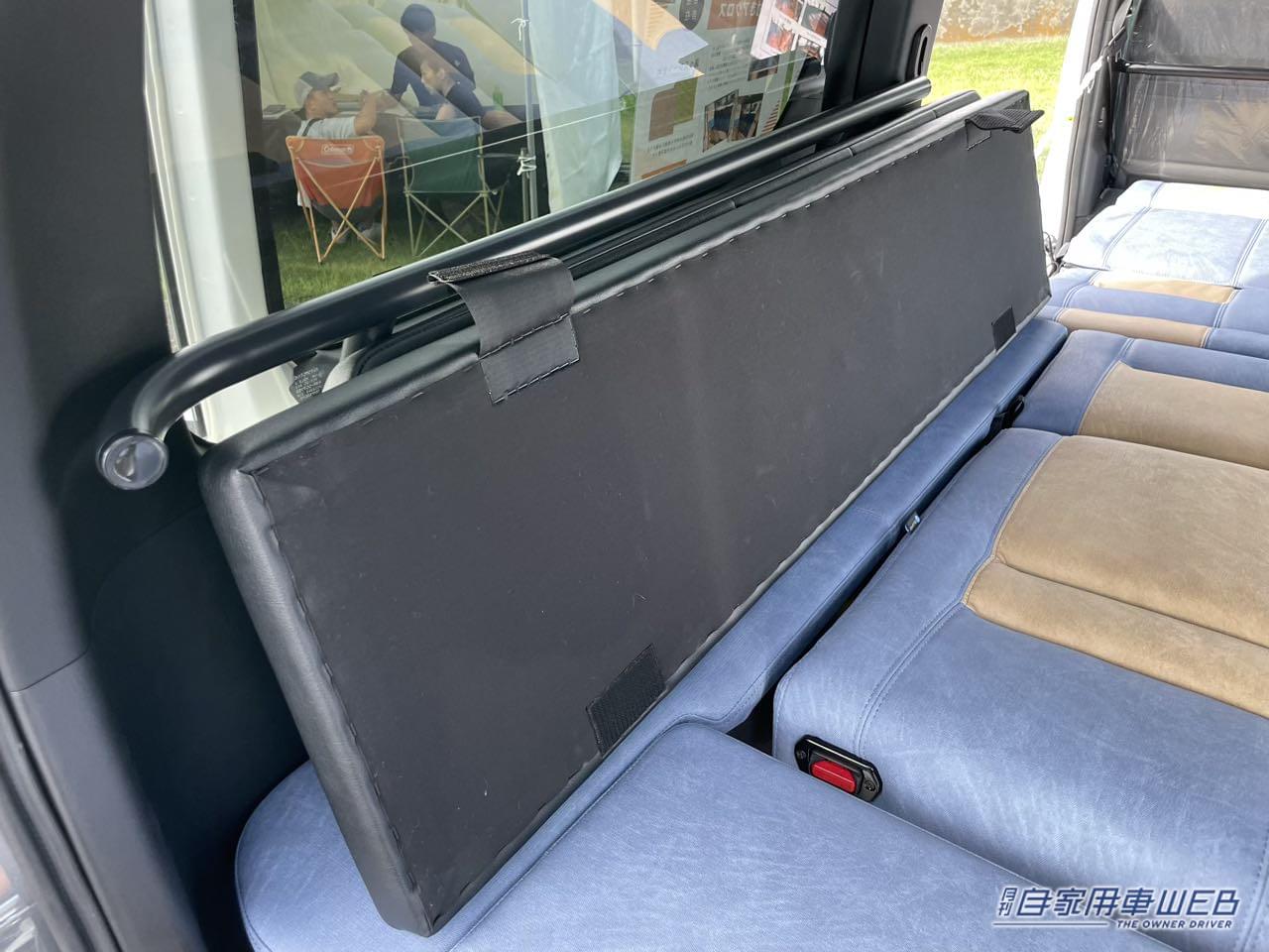 |シンプルなフルフラットが便利! トヨタ ハイエースがベースのキャンパー