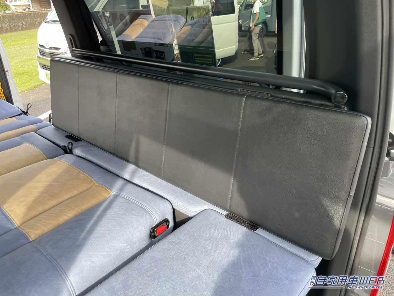 |シンプルなフルフラットが便利! トヨタ ハイエースがベースのキャンパー