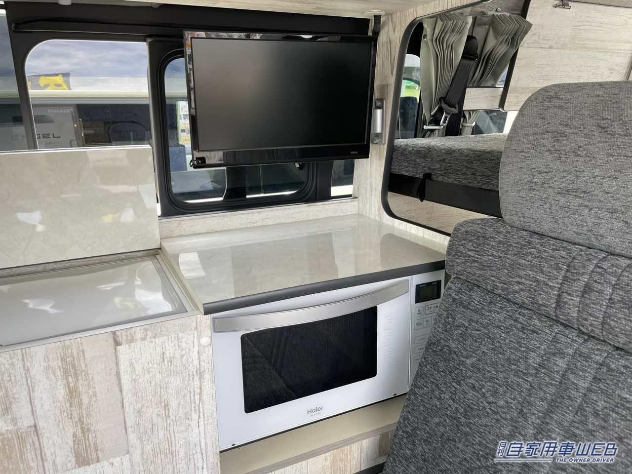 |適材適所の装備で使いやすい! トヨタ ハイエースがベースのキャンパー