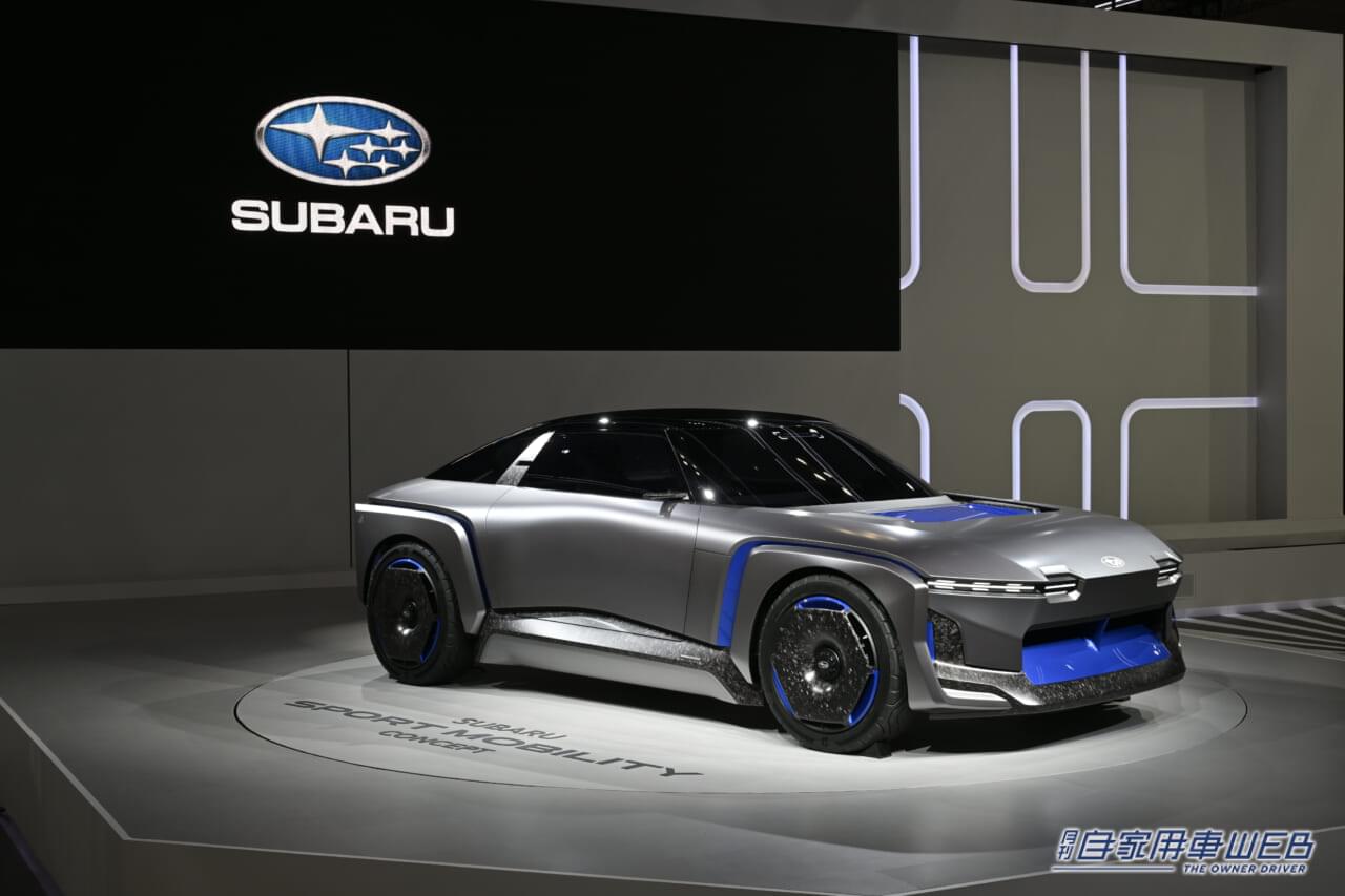 |【JMS2023コンセプトカー】空も飛ぶSUBARUの未来。「SUBARU AIR MOBILITY Concept」と、「SUBARU SPORT MOBILITY Concept」を初公開