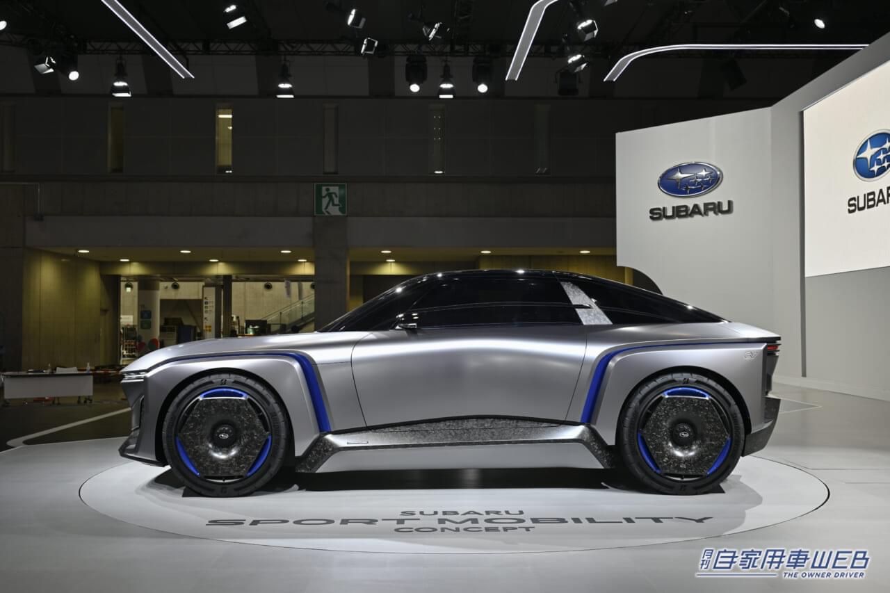 |【JMS2023コンセプトカー】空も飛ぶSUBARUの未来。「SUBARU AIR MOBILITY Concept」と、「SUBARU SPORT MOBILITY Concept」を初公開