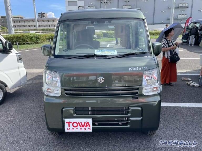 スズキ・エブリイがベースの軽キャンパー。|キャンピングカーに「軽自動車」という選択肢。実は、結構アリです。フラットスペースが魅力的、スズキ・エブリイがベースの軽キャンパー。