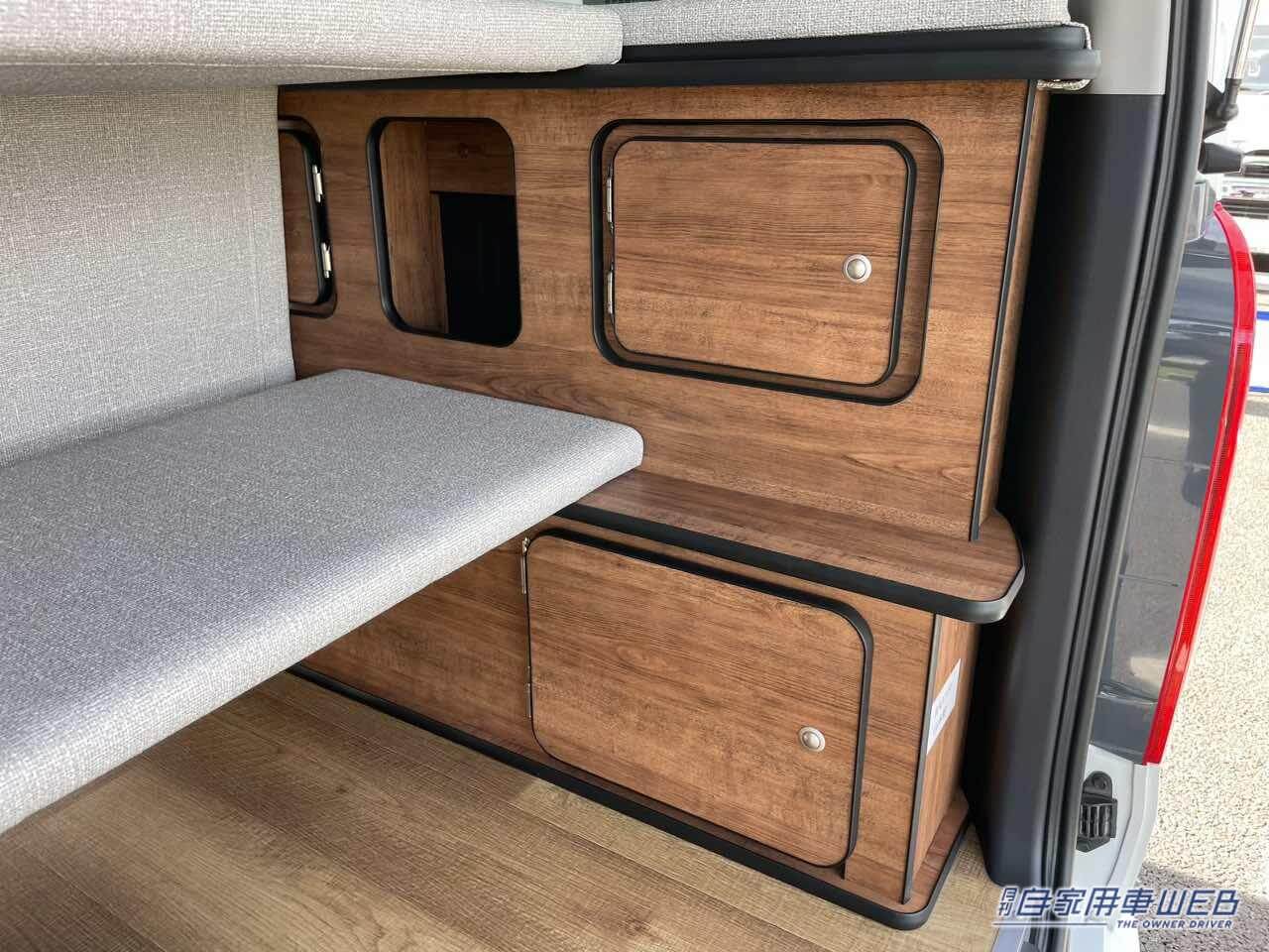 |便利だけどシンプル! だから丁度いい! トヨタ ハイエースがベースのキャンパー