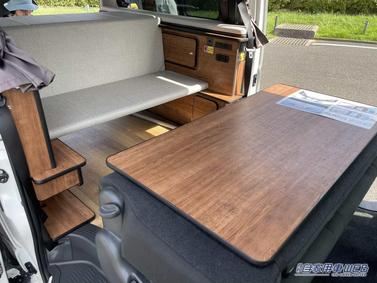 |便利だけどシンプル! だから丁度いい! トヨタ ハイエースがベースのキャンパー