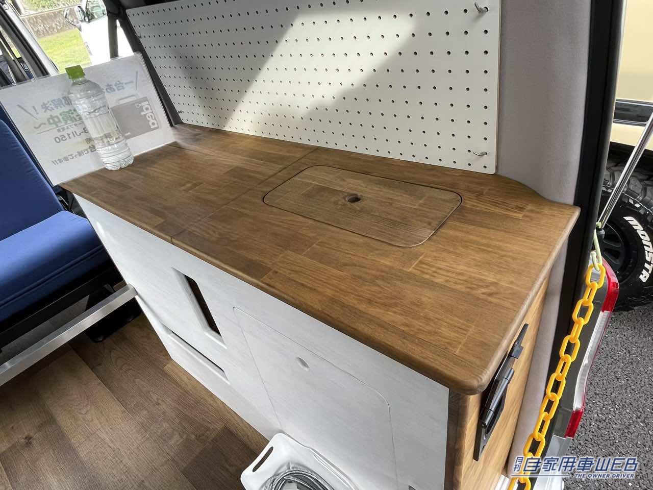 |レトロな丸目が個性的! トヨタ タウンエースがベースのキャンパー