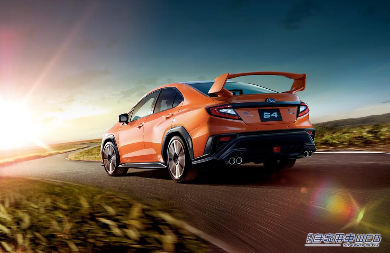 |安全装備&車載ITを大幅強化した「WRX S4」の改良モデルを発売開始