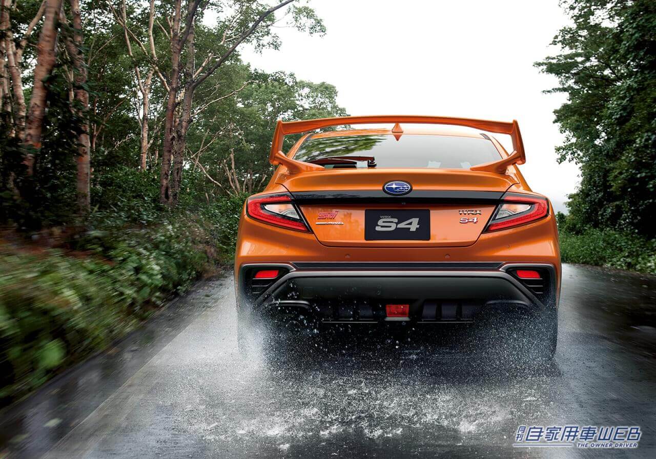 |安全装備&車載ITを大幅強化した「WRX S4」の改良モデルを発売開始
