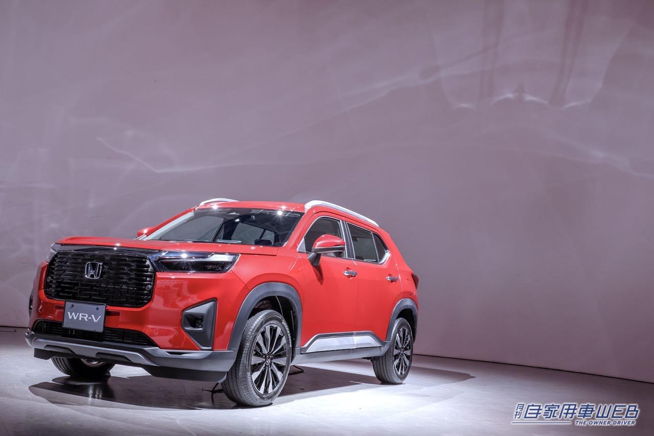 |ホンダの新エントリーSUV「WR-V」誕生! 逞しいエクステリアに、195mmの最低地上高で走破性も確保!!