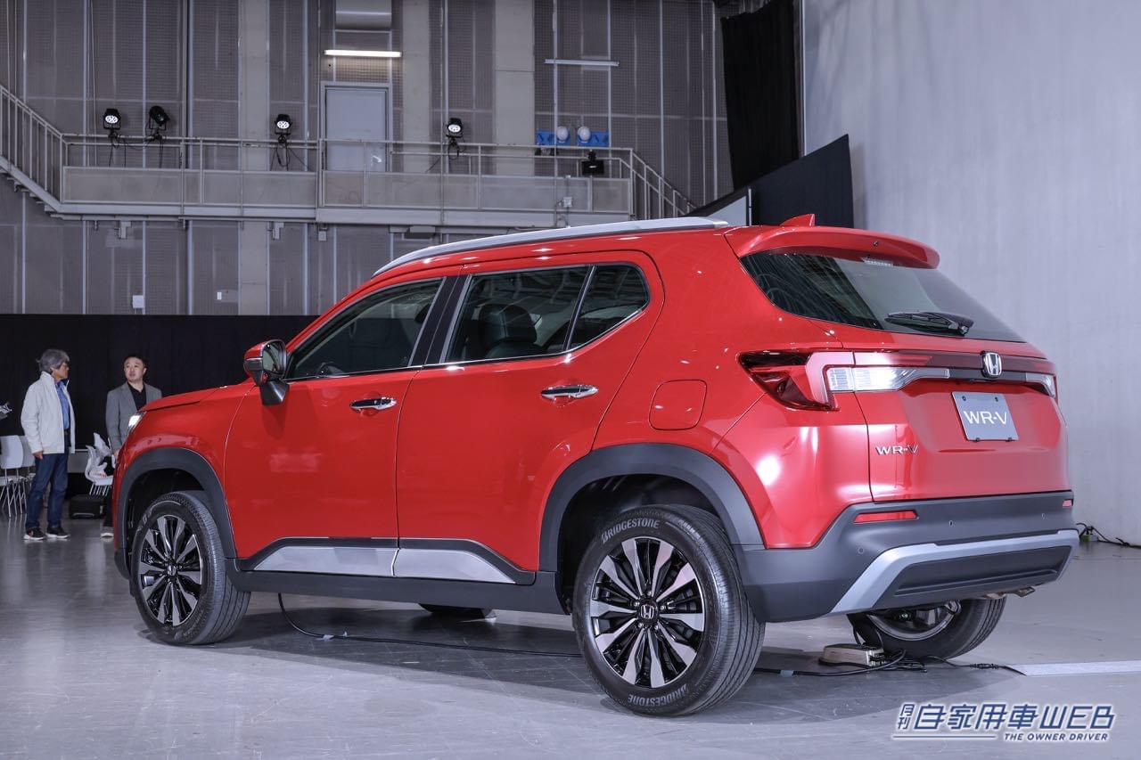 |ホンダの新エントリーSUV「WR-V」誕生! 逞しいエクステリアに、195mmの最低地上高で走破性も確保!!