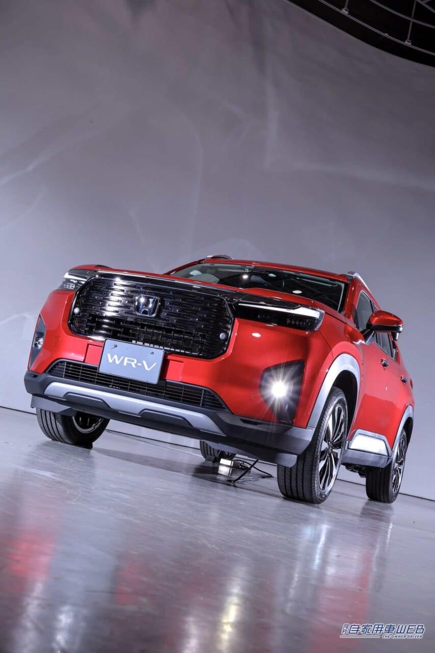 |ホンダの新エントリーSUV「WR-V」誕生! 逞しいエクステリアに、195mmの最低地上高で走破性も確保!!
