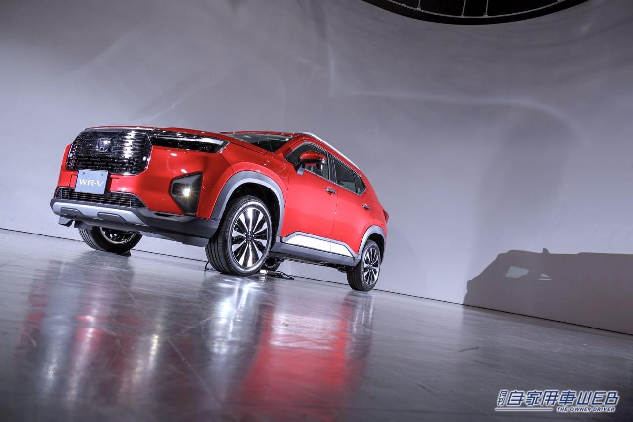 |ホンダの新エントリーSUV「WR-V」誕生! 逞しいエクステリアに、195mmの最低地上高で走破性も確保!!
