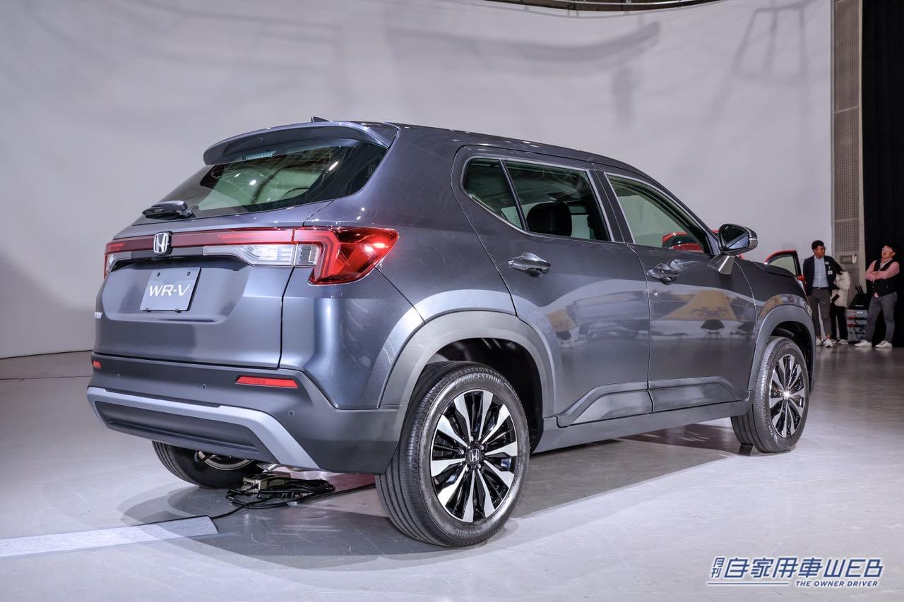 |ホンダの新エントリーSUV「WR-V」誕生! 逞しいエクステリアに、195mmの最低地上高で走破性も確保!!