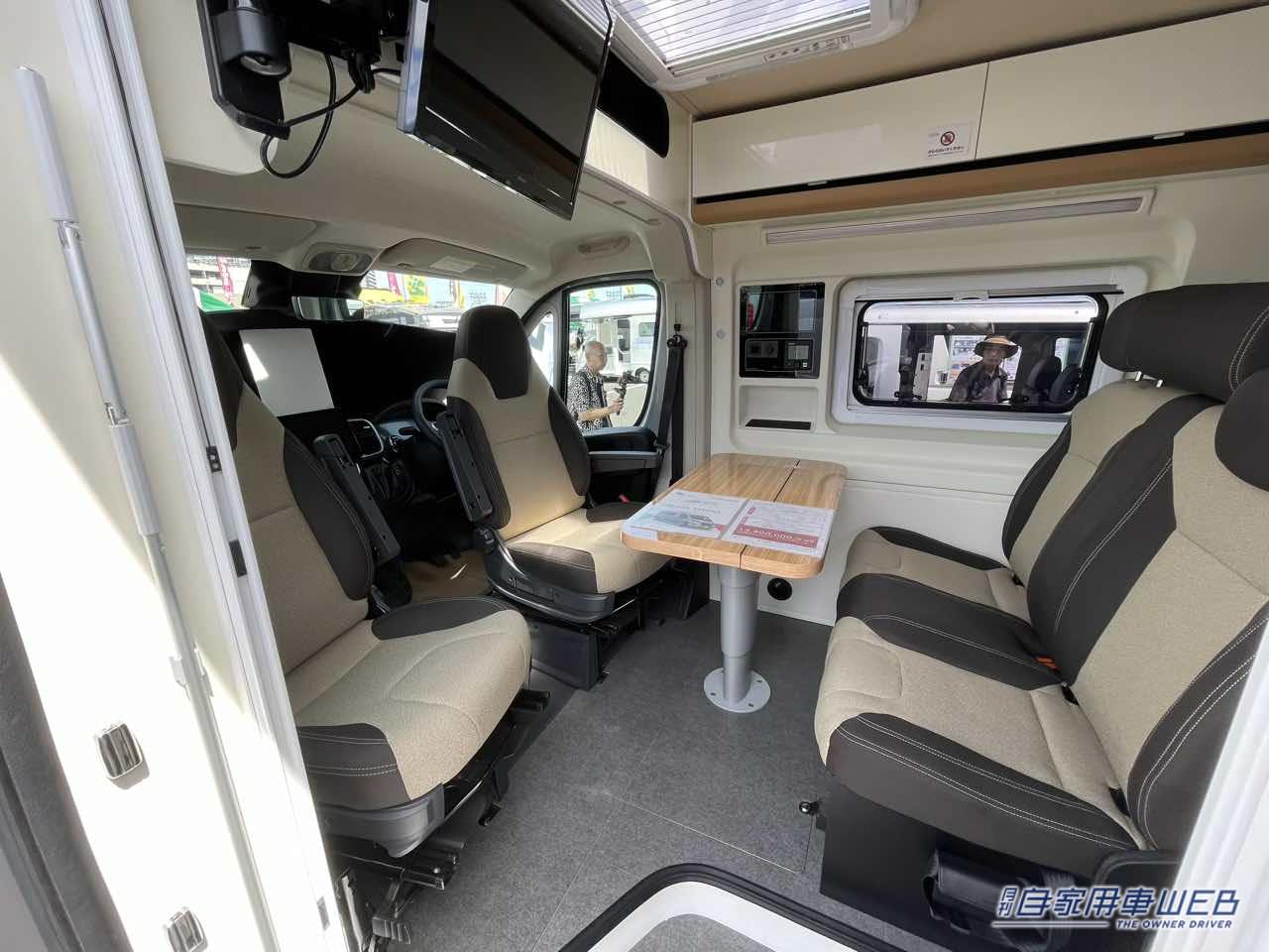 |もはや動くセカンドハウス! フィアット デュカトがベースのキャンパー