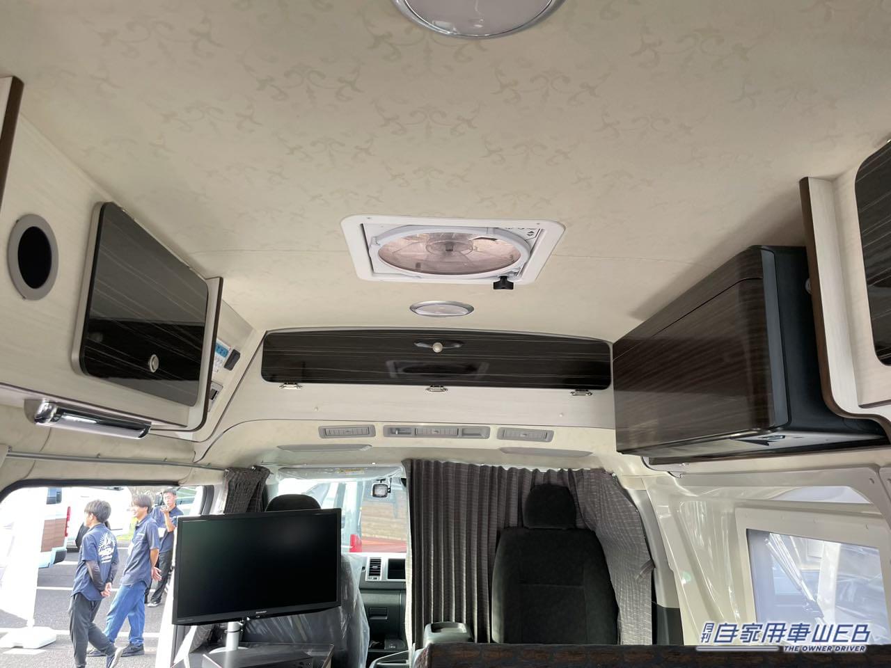 |リアルに住めちゃう使いやすさ! トヨタ ハイエースがベースのキャンパー