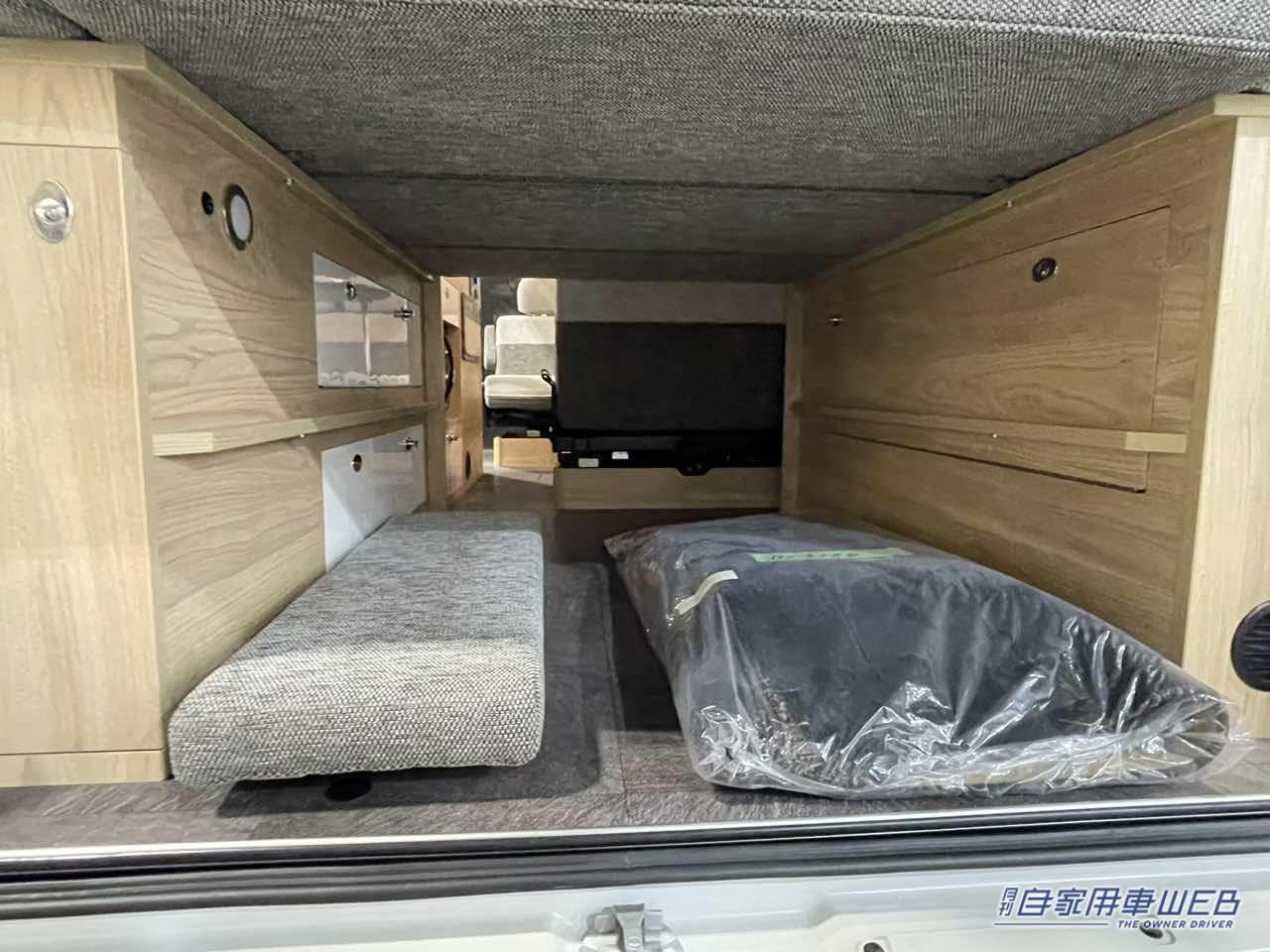 |極上トヨタ車「走るスイートルーム」圧巻キャンパーは旅好き必見の快適性を実現。収納力が桁違い。