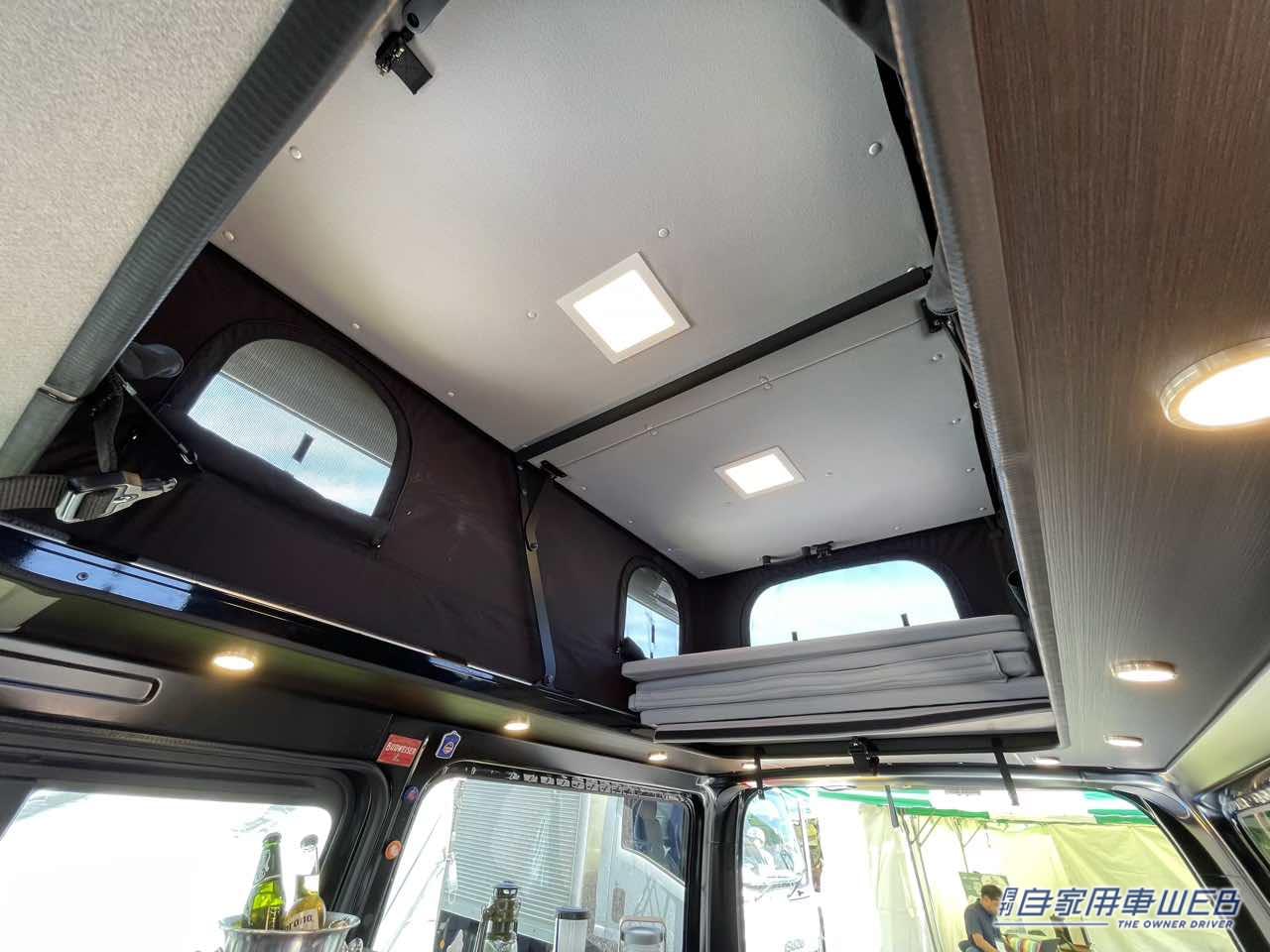 |充実装備で広さも最高! トヨタ ハイエースがベースのキャンパー