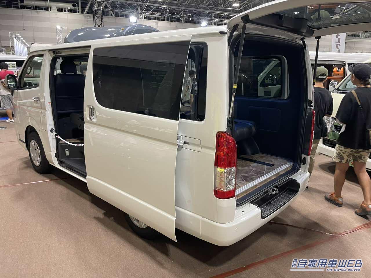 |シンプル イズ ベストな車はこれ! トヨタ ハイエースがベースのキャンパー