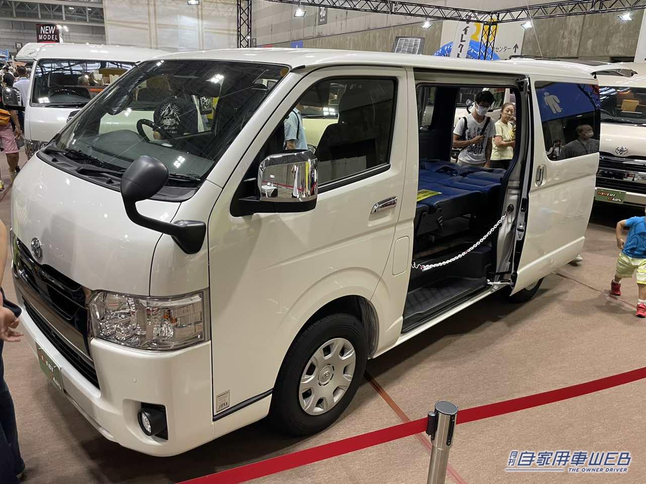 |シンプル イズ ベストな車はこれ! トヨタ ハイエースがベースのキャンパー