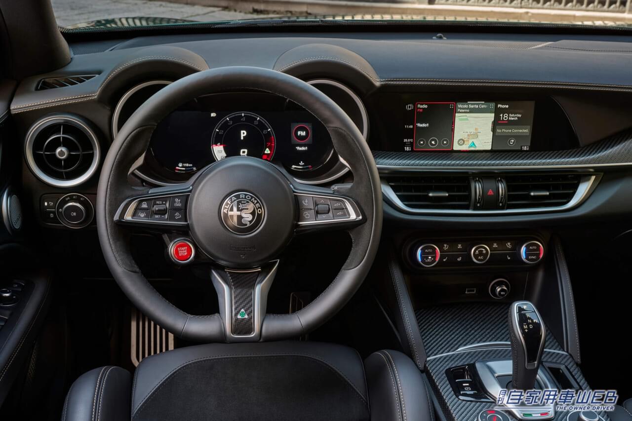 |アルファロメオ、「ジュリア クアドリフォリオ」「ステルヴィオ クアドリフォリオ」の仕様変更を実施