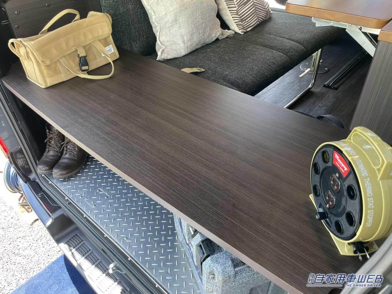 |充実装備で広さも最高! トヨタ ハイエースがベースのキャンパー