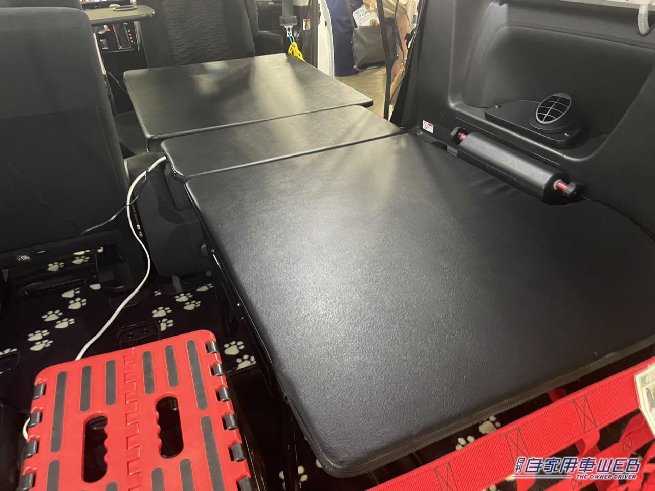 |荷物も詰めて車中泊もバッチリ! ミツビシ デリカD:5がベースのキャンパー