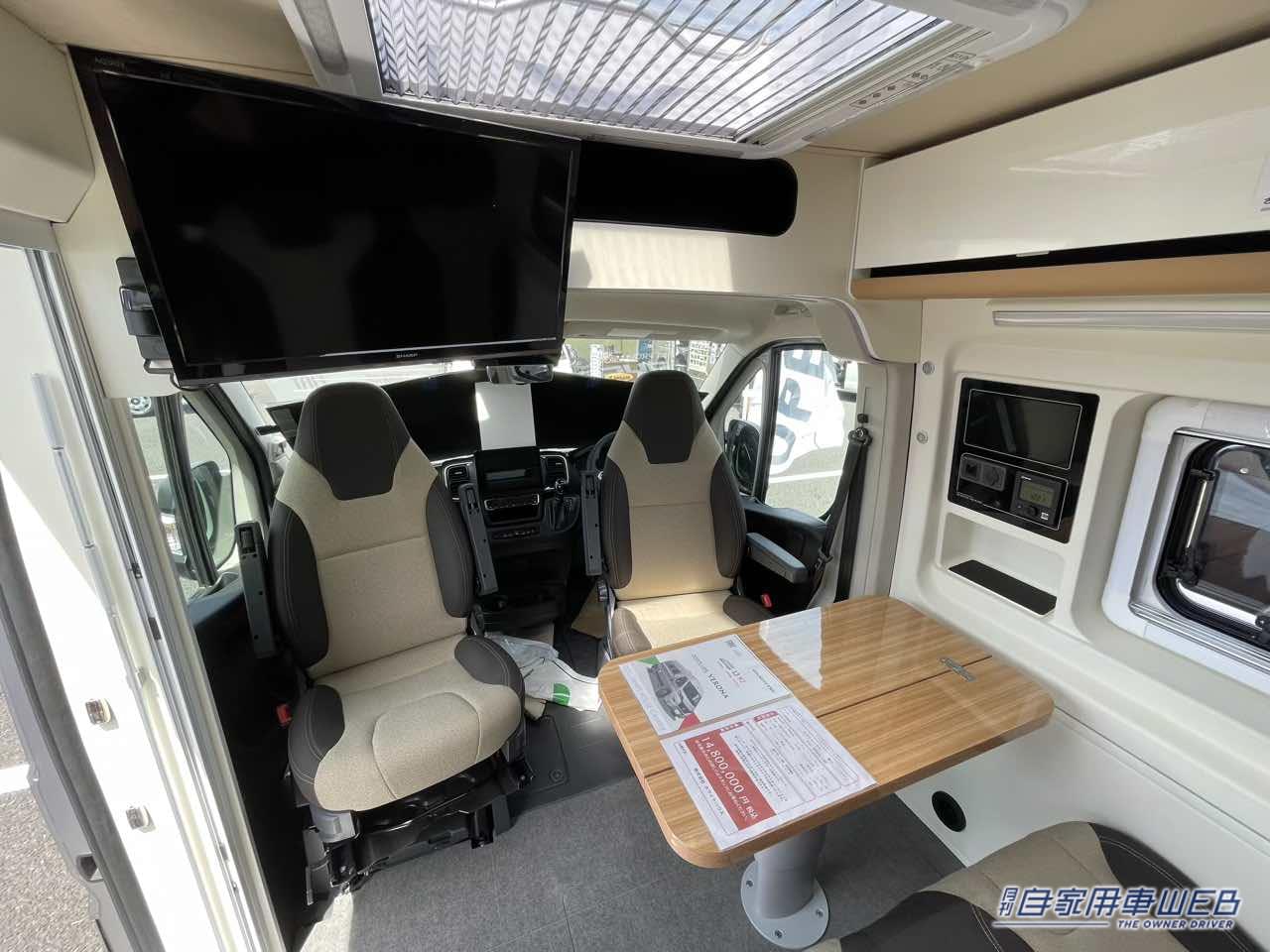 |もはや動くセカンドハウス! フィアット デュカトがベースのキャンパー