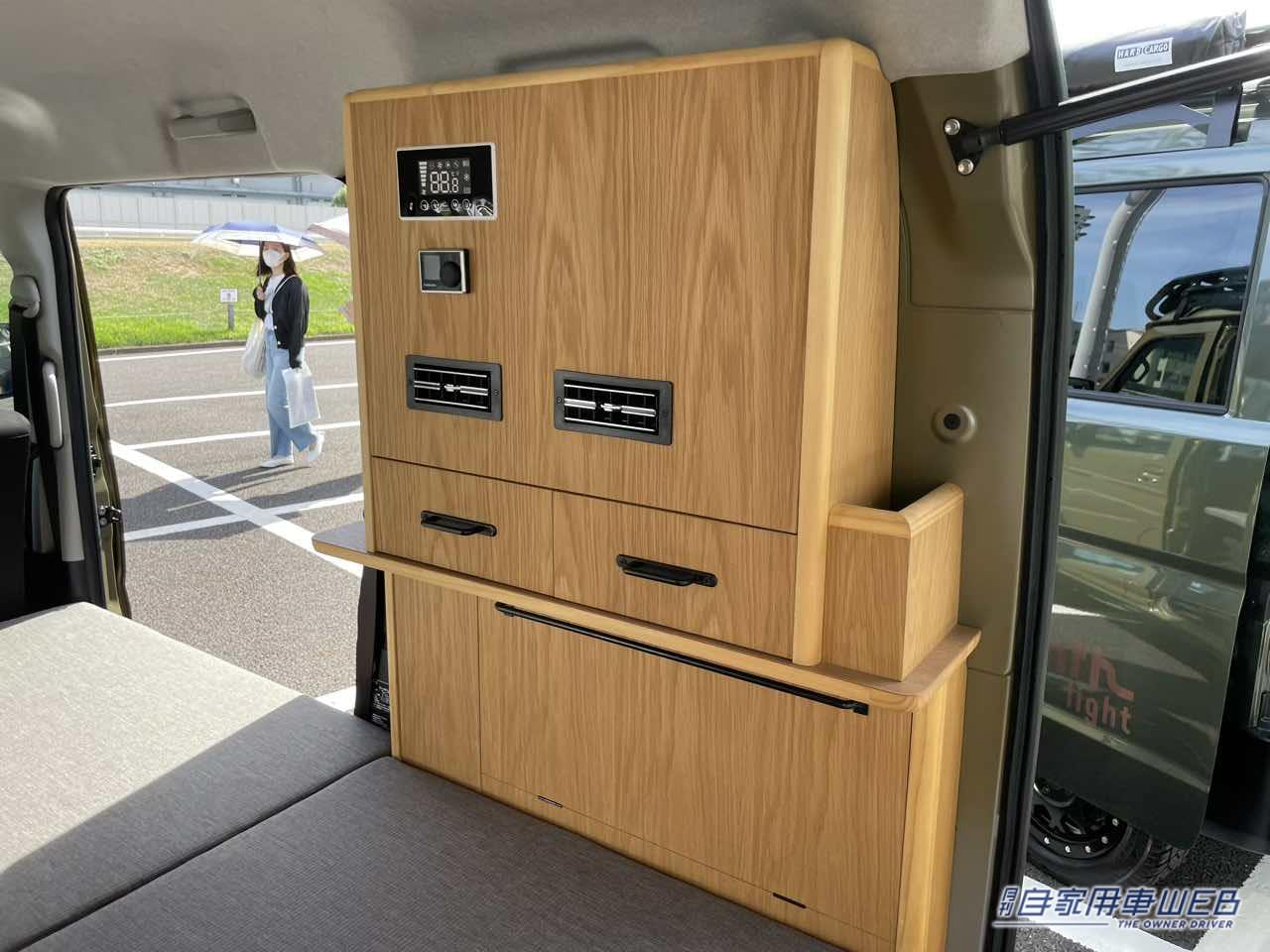 |最強の断熱性能が標準装備! ダイハツ アトレーがベースの軽キャンパー