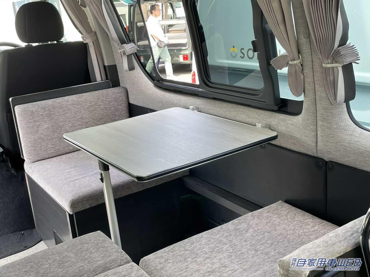 |こんな車で旅に出たい! 便利装備と快適車内のトヨタ ハイエースがベースのキャンパー