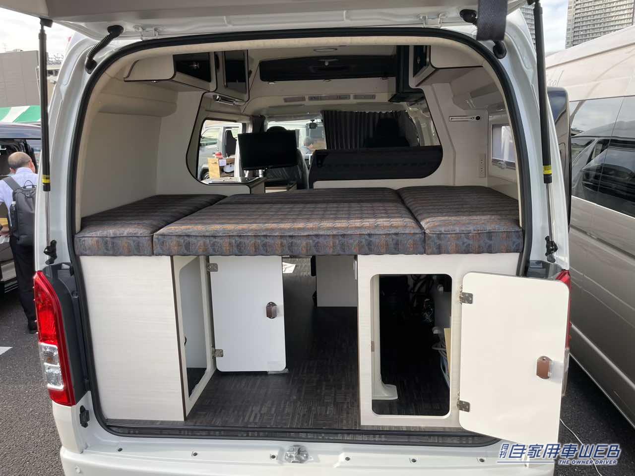 |リアルに住めちゃう使いやすさ! トヨタ ハイエースがベースのキャンパー