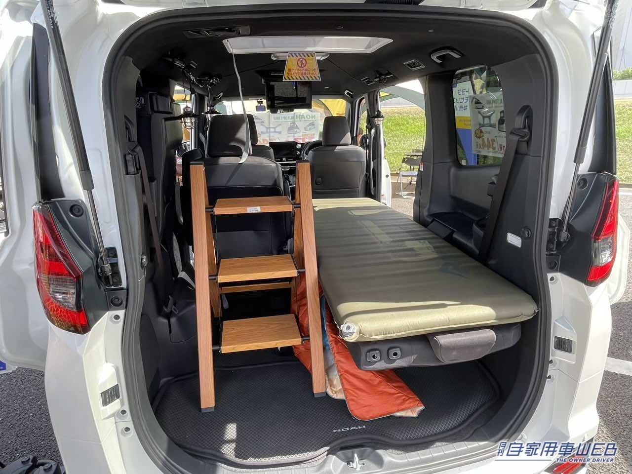 |車中泊にピッタリな最高のファミリーカー! トヨタ ノアがベースのキャンパー