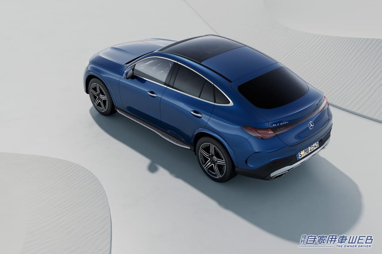 |メルセデス・ベンツ、新型「GLC クーペ」の国内仕様車を発表