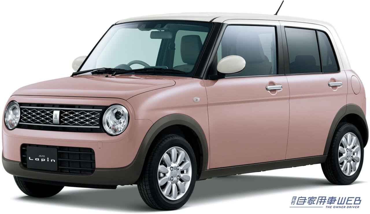 |スズキ、「アルト」「アルト ラパン」「アルト ラパン LC」「スペーシア ベース」「クロスビー」を一部仕様変更