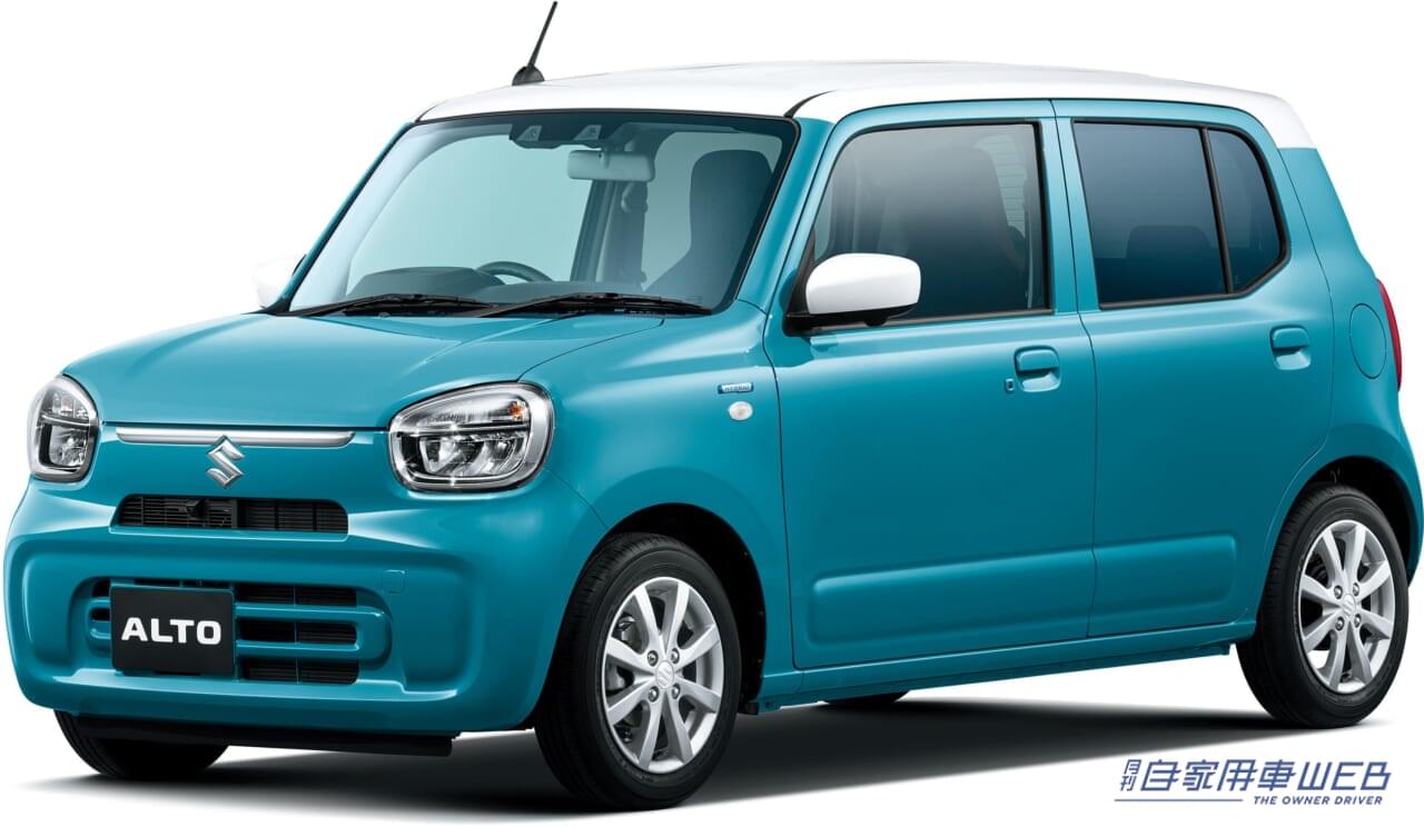 |スズキ、「アルト」「アルト ラパン」「アルト ラパン LC」「スペーシア ベース」「クロスビー」を一部仕様変更