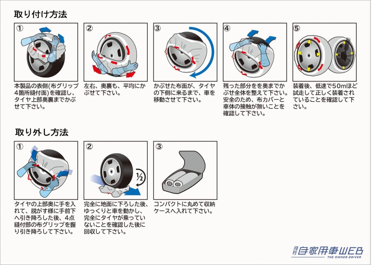 |進化したタイヤチェーンとは!? ウインターソックス「KURUMI」新登場
