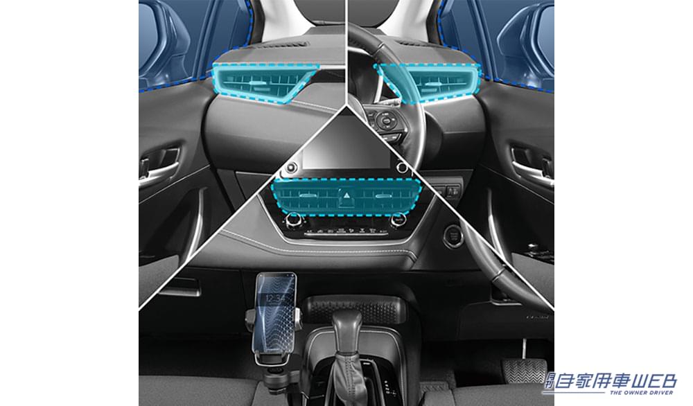 |センターコンソールに簡単設置!カローラ/ノート専用のスマートフォンホルダーが登場!