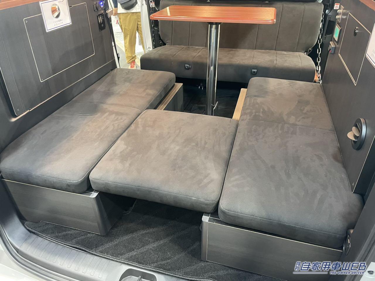 |見た目はワイルド! 機能はシンプル! ミツビシ デリカD:5がベースのキャンパー