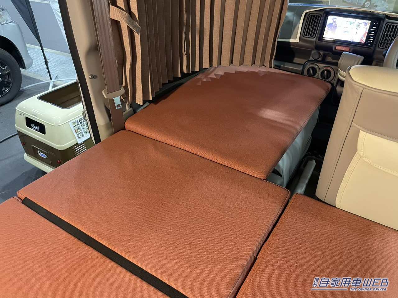 |レトロなバンのベースはスズキ エブリイ! クラシカルな雰囲気でも中身は最新の軽キャンパー