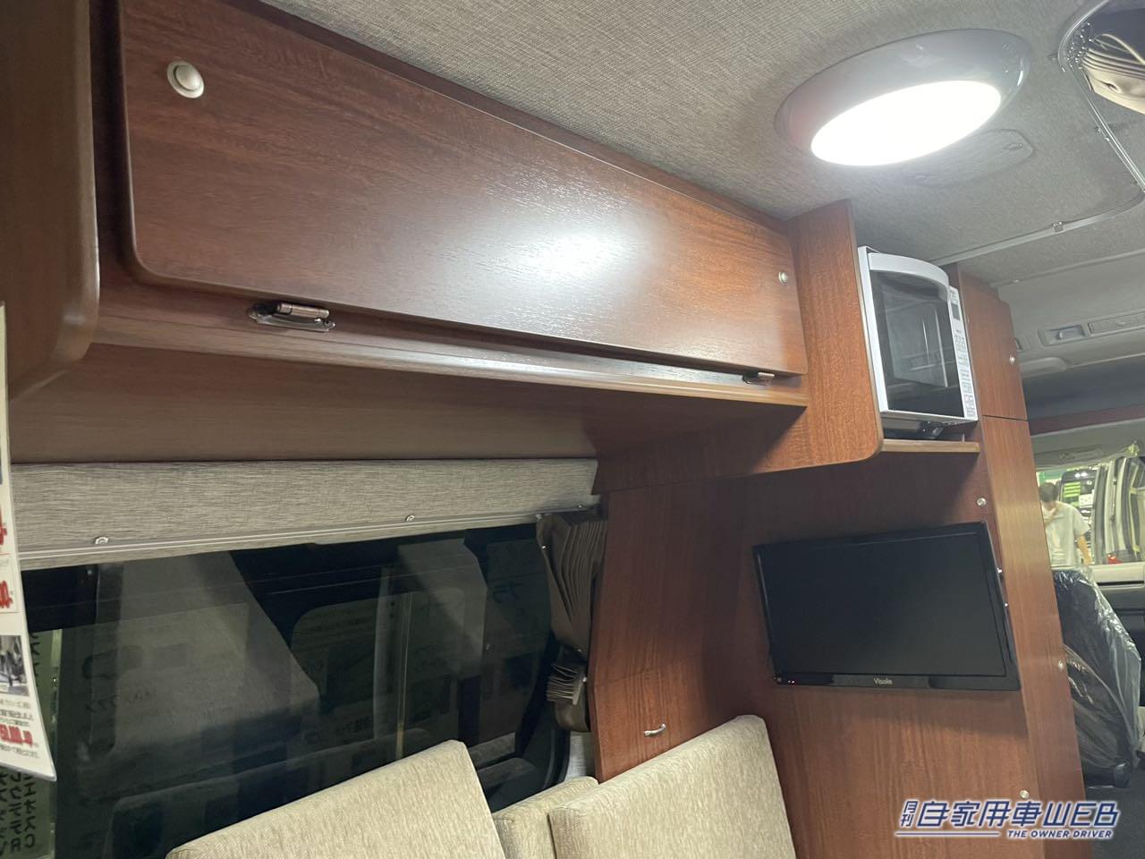 |収納力と快適性を併せ持つ! トヨタ ハイエースがベースのキャンパー