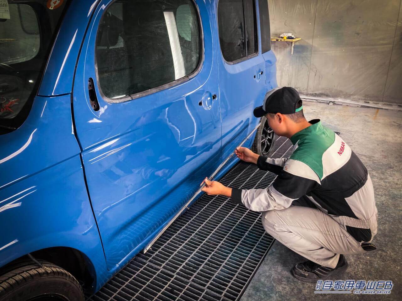 |日産・自動車大学校の学生が制作したカスタマイズカーを出展。エルグランドにエクストレイルの顔面スワップも!【東京オートサロン2024】