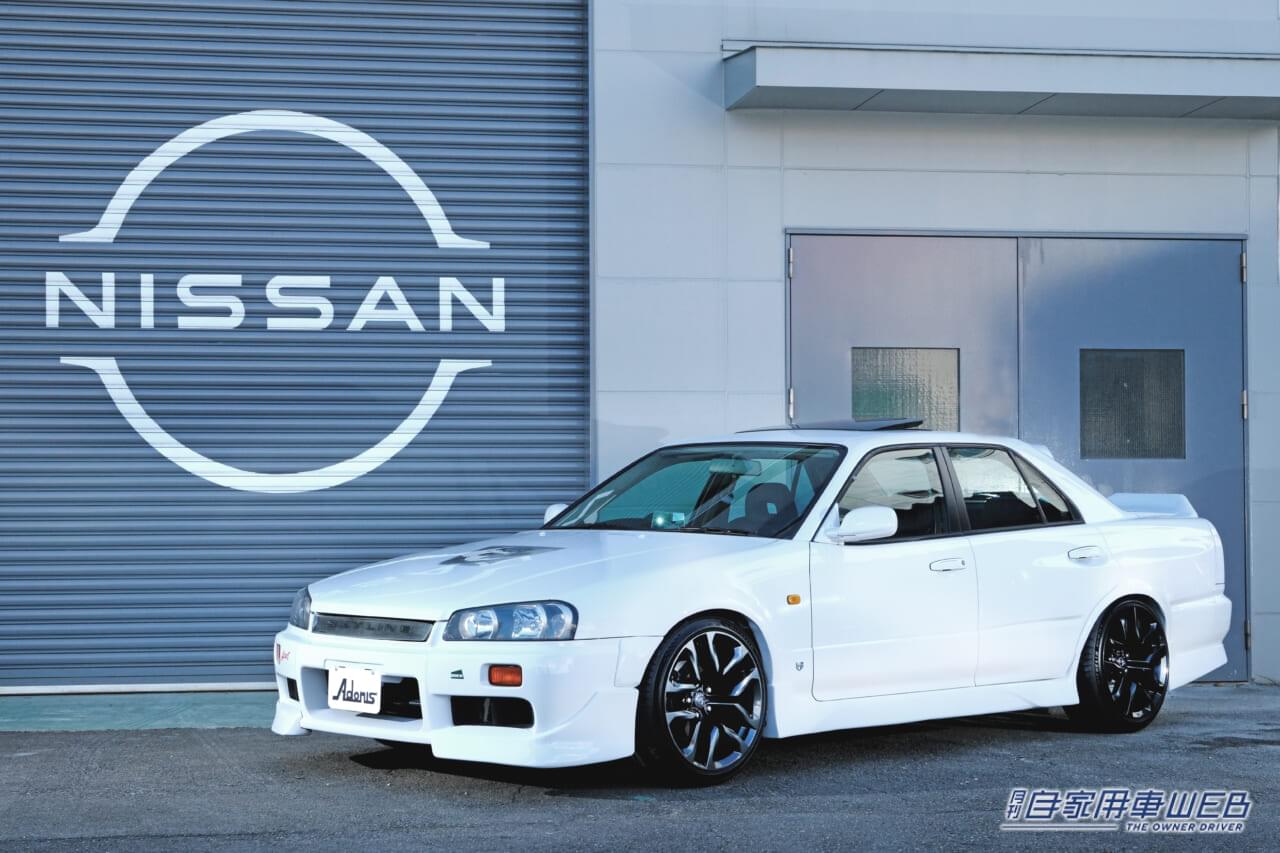 |日産・自動車大学校の学生が制作したカスタマイズカーを出展。エルグランドにエクストレイルの顔面スワップも!【東京オートサロン2024】