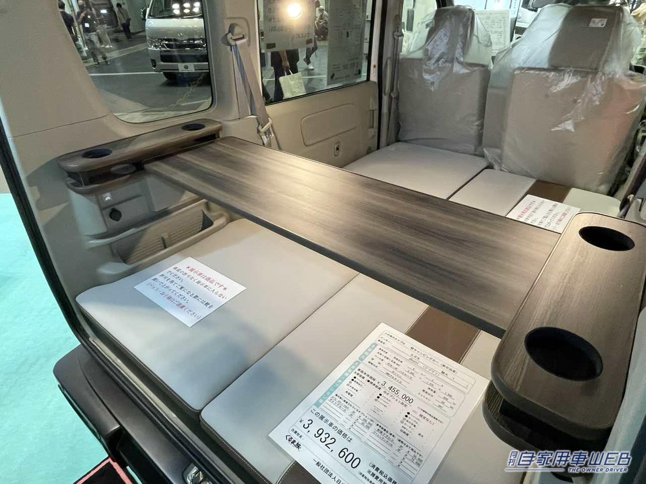 |レトロでワイルドな外観のスズキ エブリイがベースの軽キャンパー! 車内は超シンプルで広い!