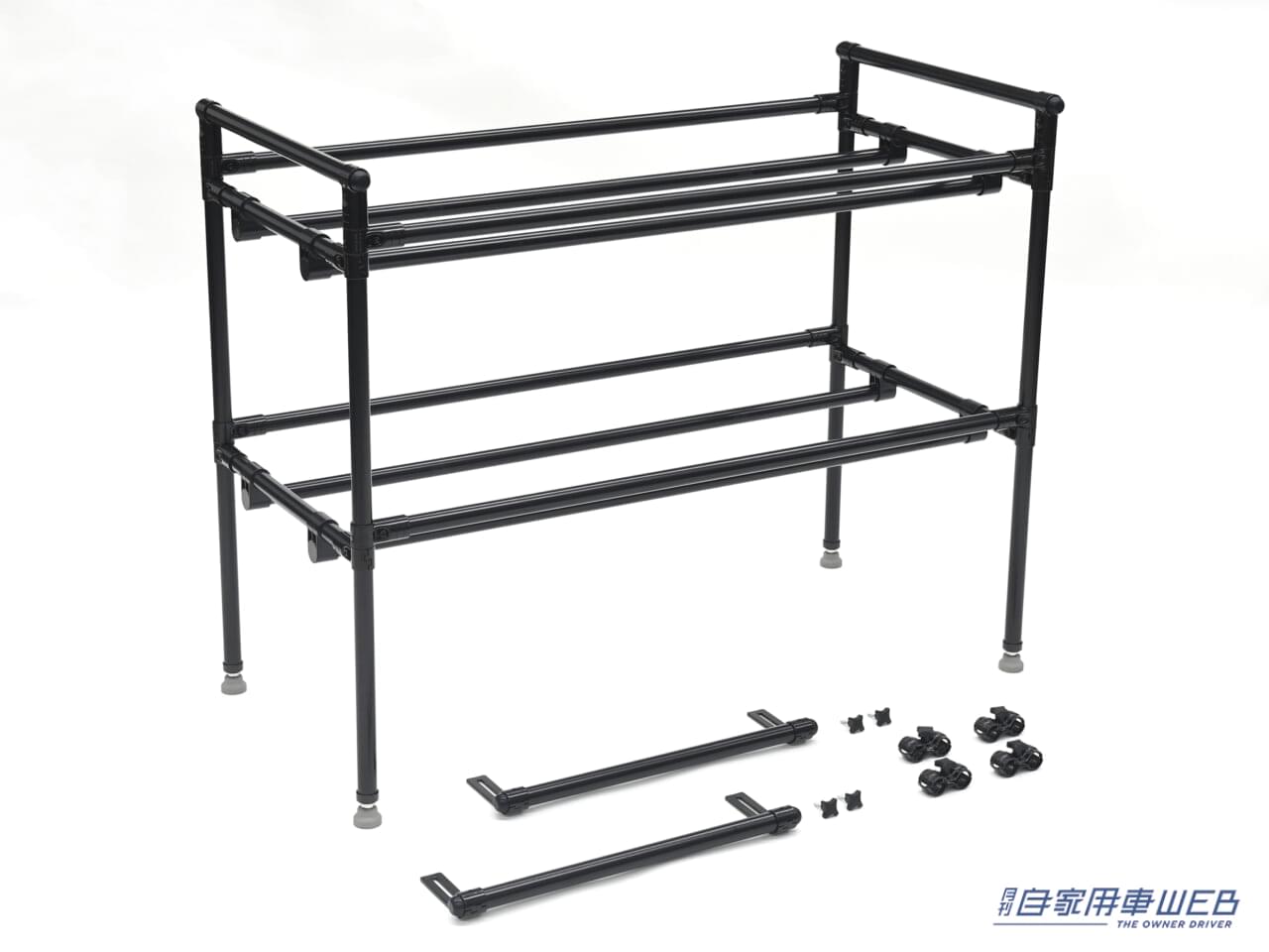 |スッキリ収納できて取り付け簡単! スズキ エブリイ用車載ラック『ワーカーゴー』