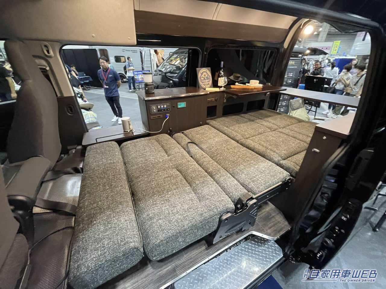 |ワイルド&ラグジュアリーな車を求めているならこれ! トヨタ ハイエースがベースのキャンパー